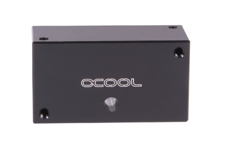 Alphacool ES Distro Plate C1 Verteiler, schwarz
