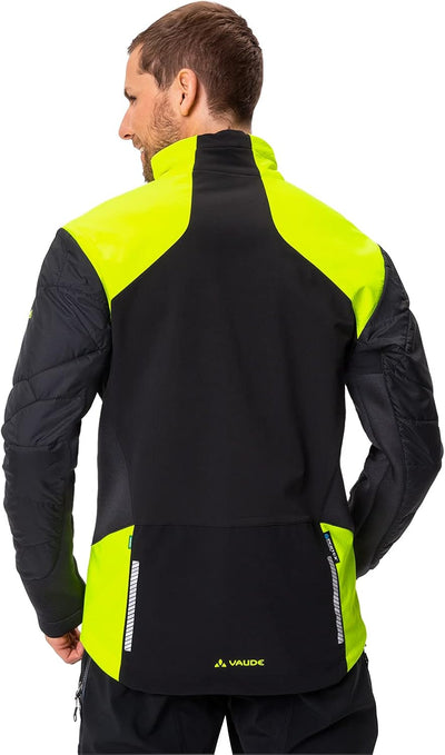 VAUDE Herren Men's Minaki Jacket Iii Jacke S black/yellow, S black/yellow