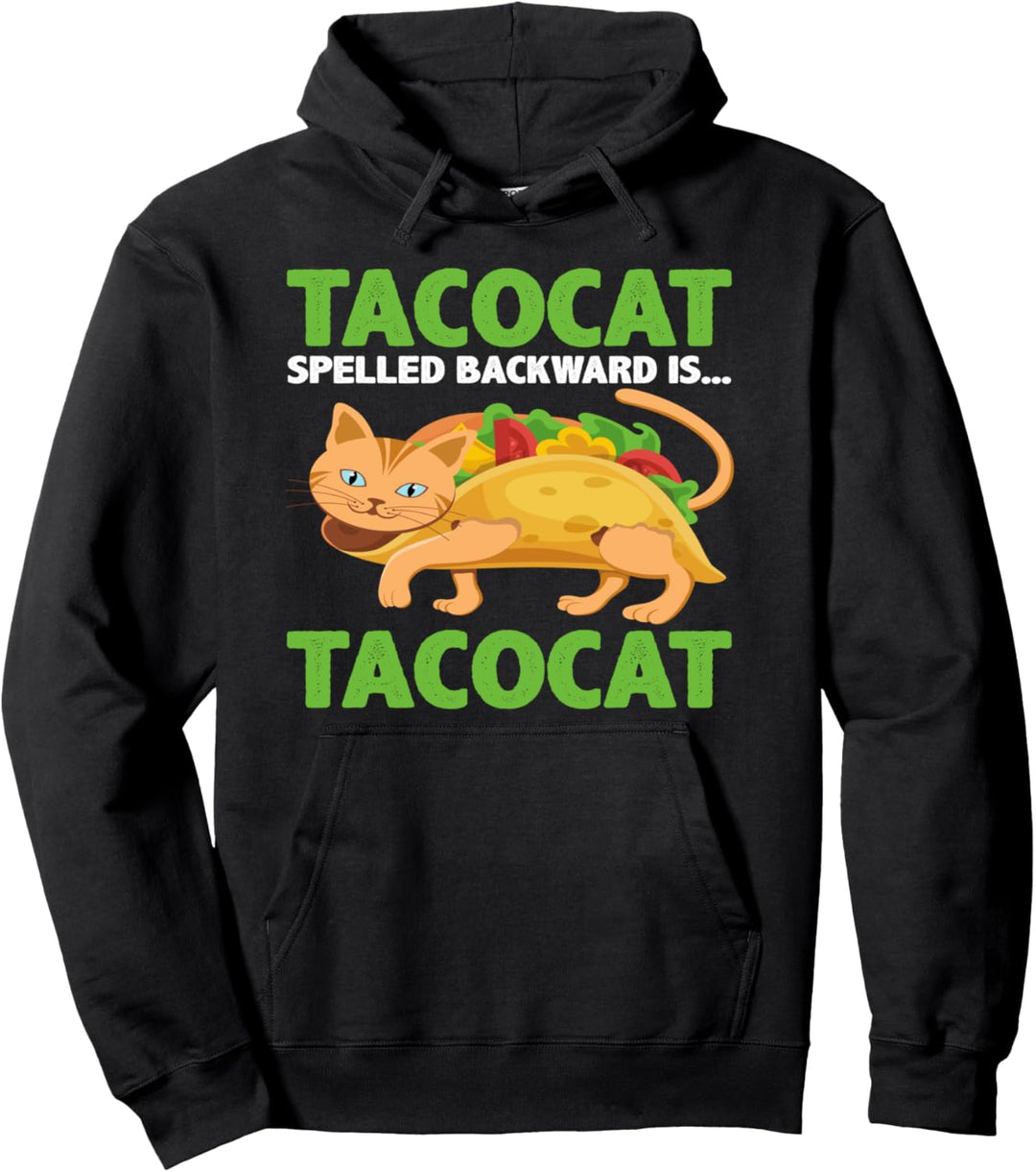 Tacocat rückwärts buchstabiert ist Tacocat Mexikanische Pullover Hoodie