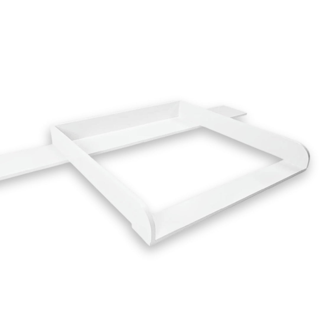Puckdaddy Lennard | Wickelaufsatz kompatibel mit IKEA Malm Kommoden u.Ä. | 159,5x78x10 cm | Wickelau