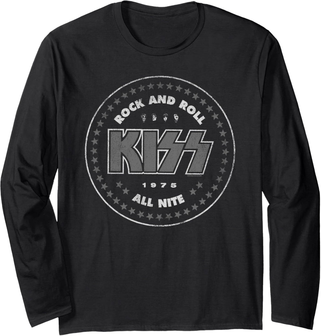 KISS - All Nite 1975 Langarmshirt