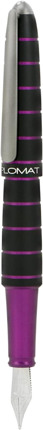 DIPLOMAT ELOX Füllfederhalter EF/Handgefertigt/mit Geschenkbox/Füllhalter Füller Fountain Pen/Füllfe