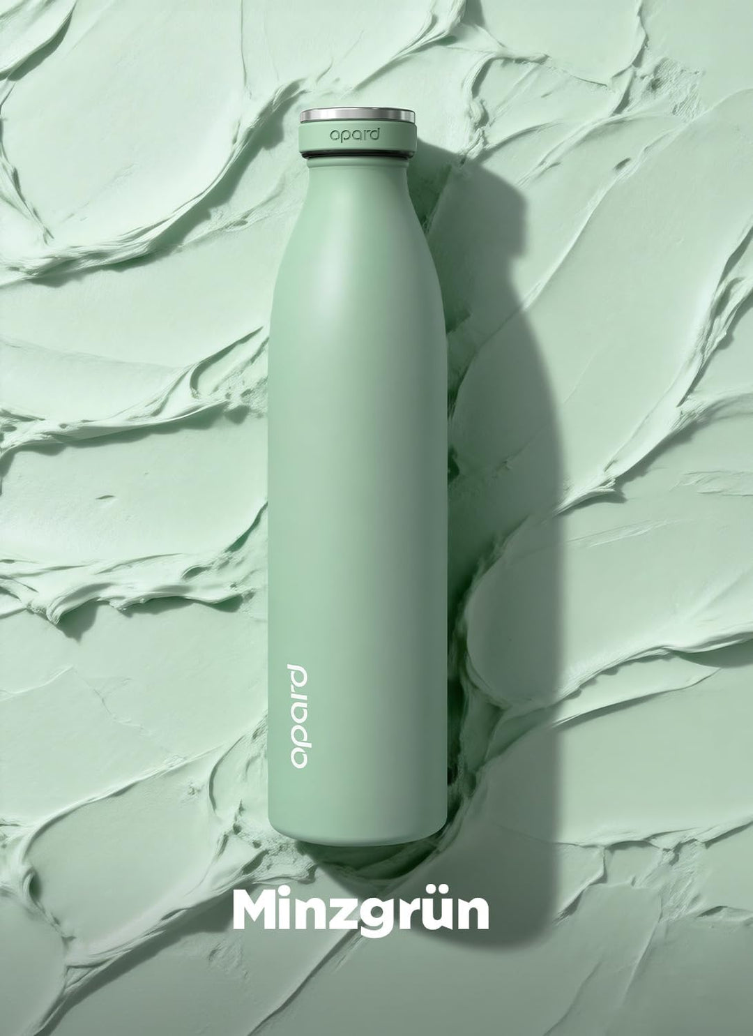 Opard Grip Thermosflasche 750ml, 36h Kalt &amp; 12h Heiss Trinkflasche Edelstahl, Trinkflasche Kohlensäu