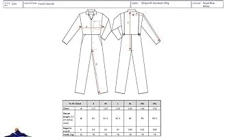 Portwest Overall für die Lebensmittelindustrie, Grösse: M, Farbe: Weiss, 2201WHRM M Weiss, M Weiss