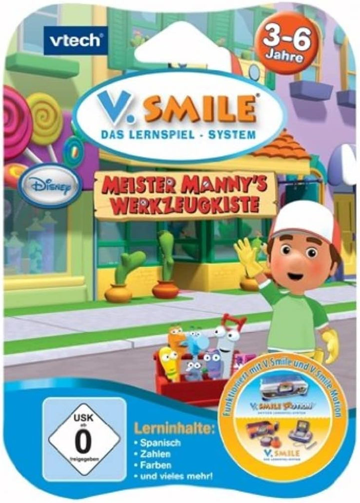 VTech 80-084364 - V.Smile Motion Lernspiel Meister Manny