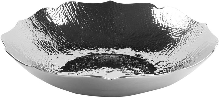 Fink LOSONE Vase, Glas, Silber, 20 x 20 x 20 cm 20 x 20 x 20 cm Silber, 20 x 20 x 20 cm Silber