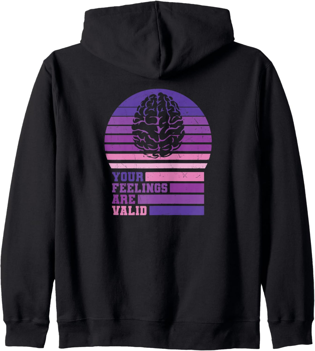 Your Feelings Are Valid Mental Health Awareness Therapeut Kapuzenjacke