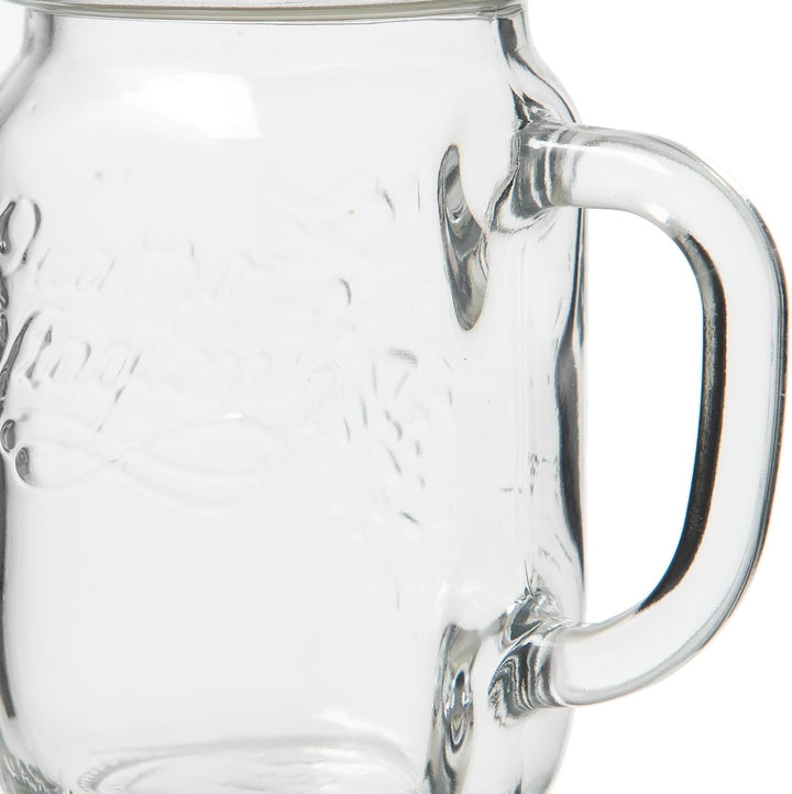 Bormioli 94121 Rocco America Set mit 6 blauen Gläsern, Glas, 30 cl