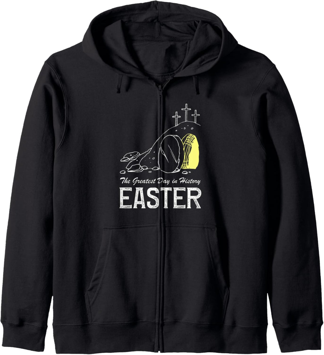 Grösster Tag in der Geschichte Ostern Jesus ist auferstanden Kapuzenjacke