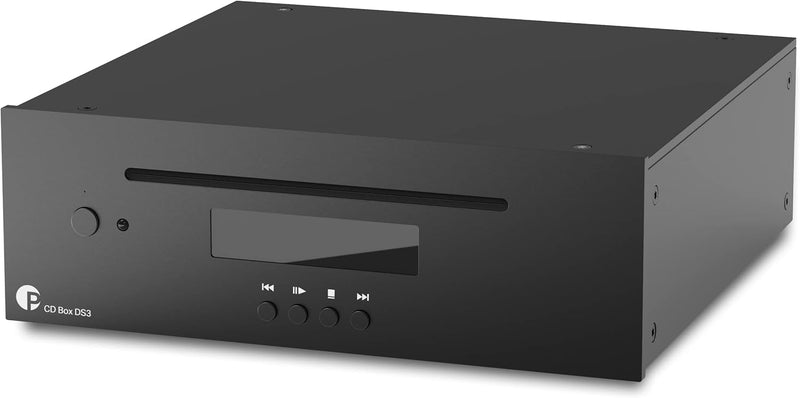Pro-Ject CD Box DS3, High End CD Player mit True Red Book Wiedergabe und Analog-und Digitalausgängen