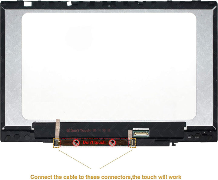 FTDLCD® 14 Zoll FHD LED LCD Touchscreen Digitizer IPS Display Assembly für HP Pavilion X360 14-CD 14