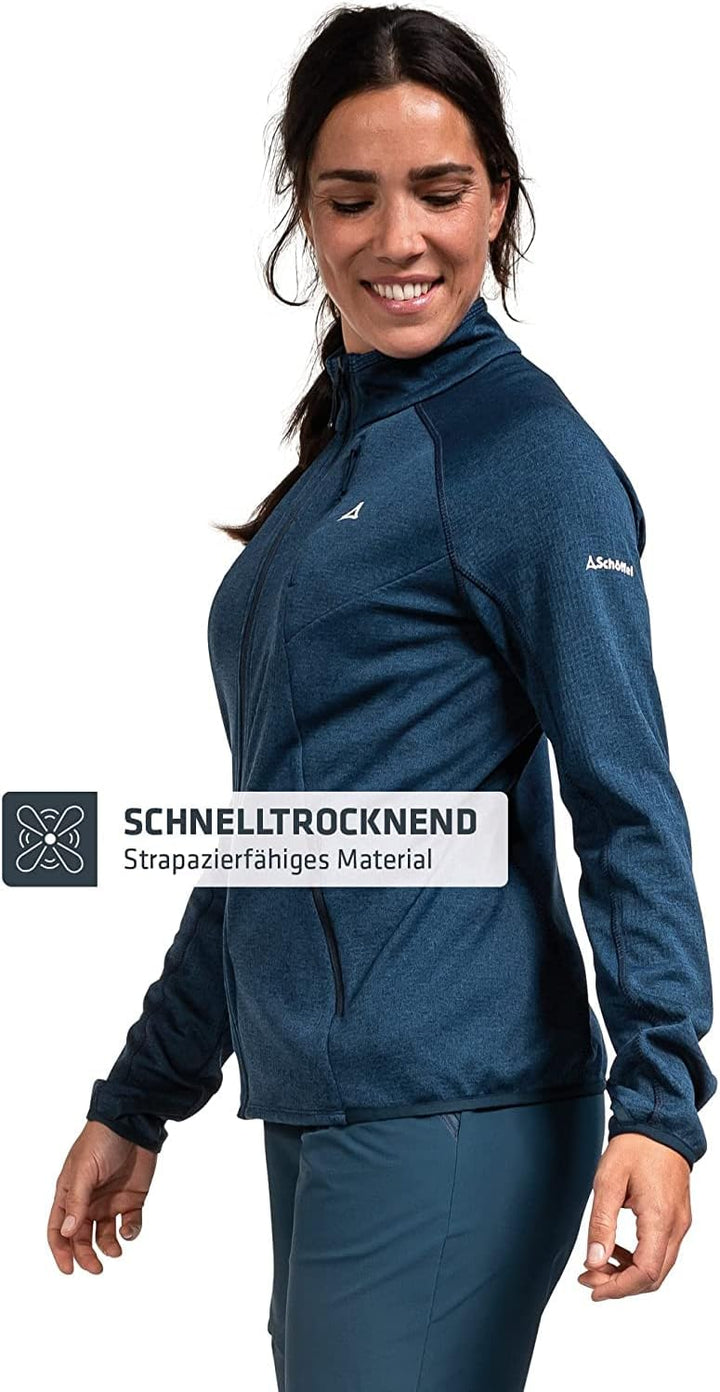 Schöffel Damen Fleece Jacket Rotwand L, warme und atmungsaktive Fleecejacke für Frauen, schnell troc