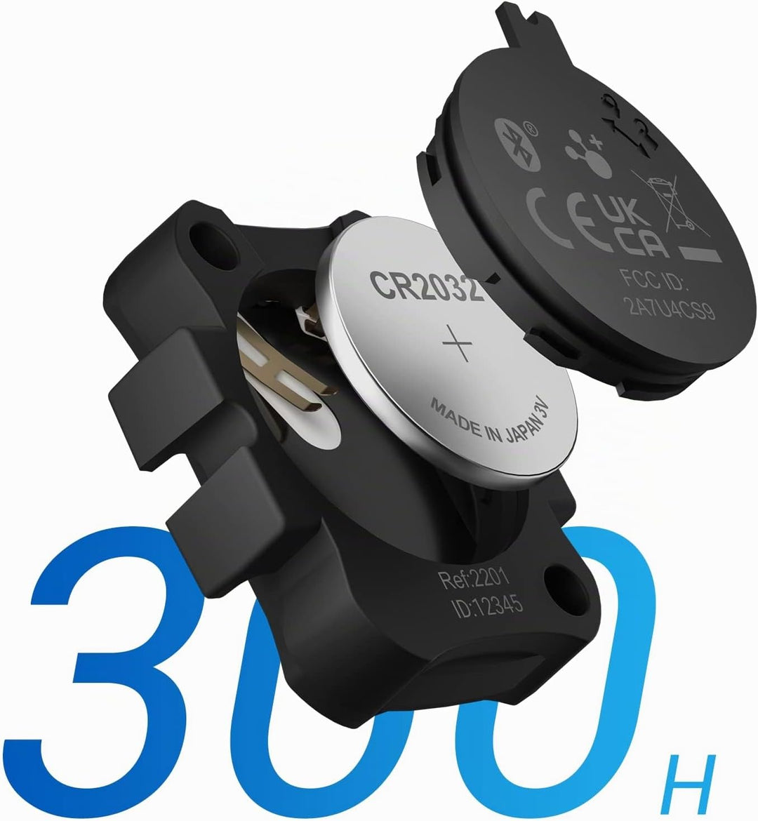 moofit CS9 Geschwindigkeitssensor und Trittfrequenzsensor,Bluetooth &amp; ANT+, Kabelloser Fahrraddrehza
