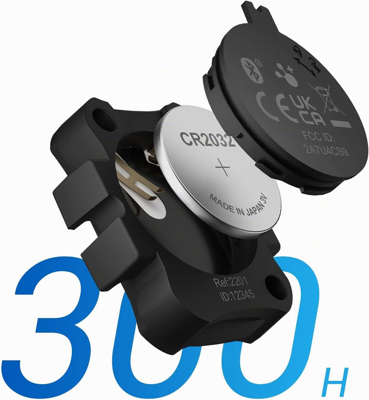 moofit CS9 Geschwindigkeitssensor und Trittfrequenzsensor,Bluetooth &amp; ANT+, Kabelloser Fahrraddrehza