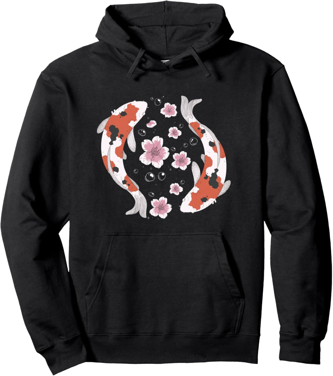 Koi Karpfen Fisch Japanische Kunst Pullover Hoodie