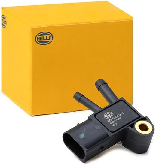 HELLA 6PP 009 409-171 Sensor, Abgasdruck - 3-polig - geschraubt
