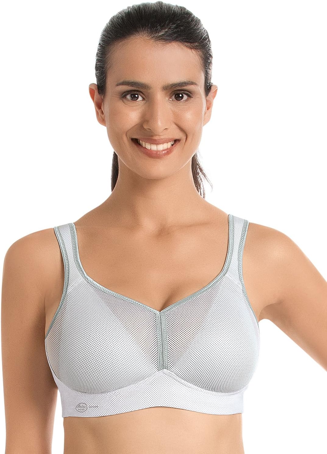 Anita Active Damen Air Control Delta Pad Sport-BH 75C Weiss (Weiss 006), 75C Weiß (Weiß 00