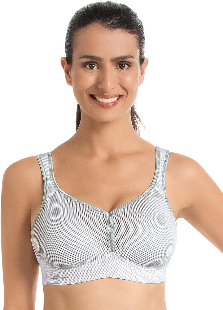 Anita Active Damen Air Control Delta Pad Sport-BH 75C Weiss (Weiss 006), 75C Weiß (Weiß 00