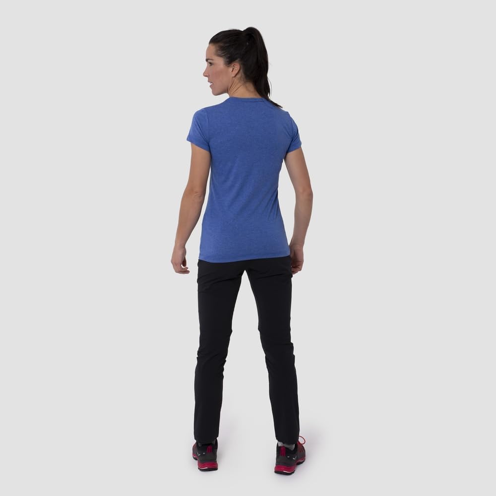 Salewa Solidlogo Dri-Release® T-Shirt Damen M Electric Melange, M Electric Melange