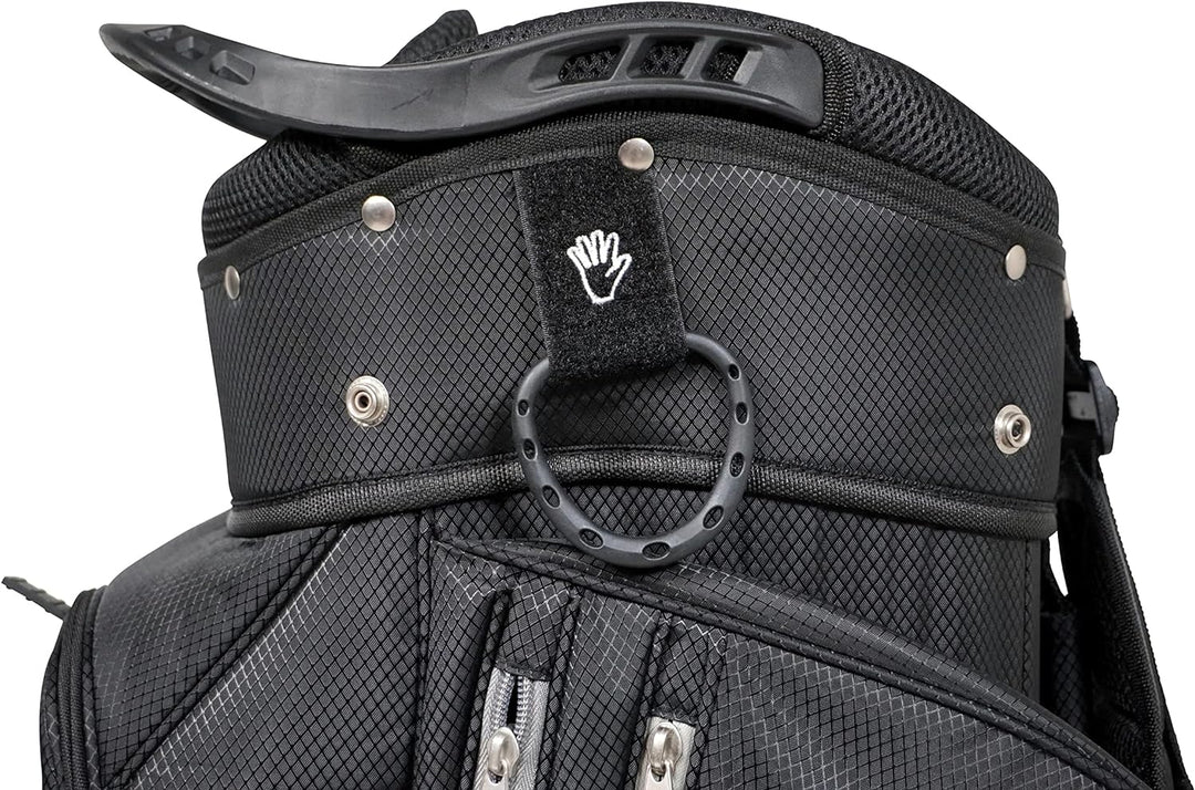Tour Made Ultralight Golf Bag Cartbag I 2kg leicht I 14fach durchgehende Unterteilung I Golfbag Golf