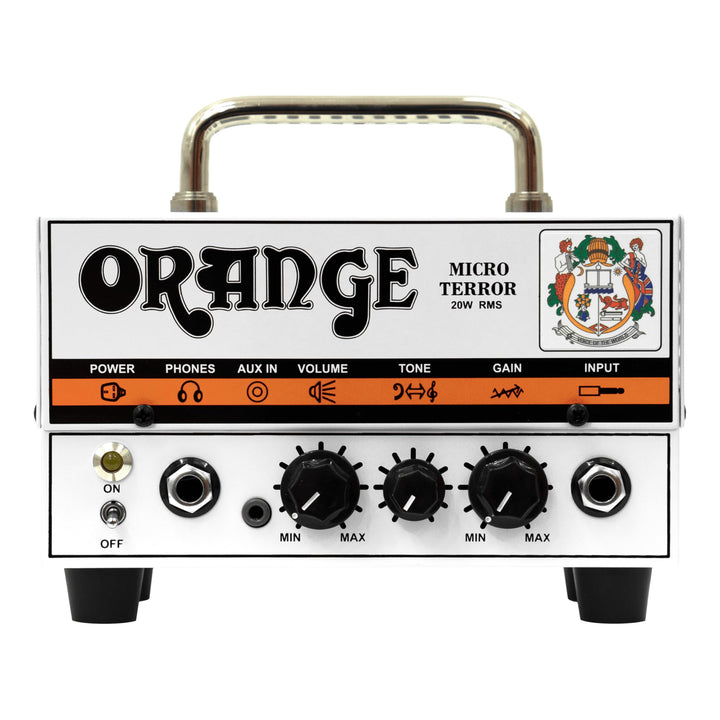 Orange Micro Terror Gitarrenverstärker mit 20 W Röhrenvorverstärker.