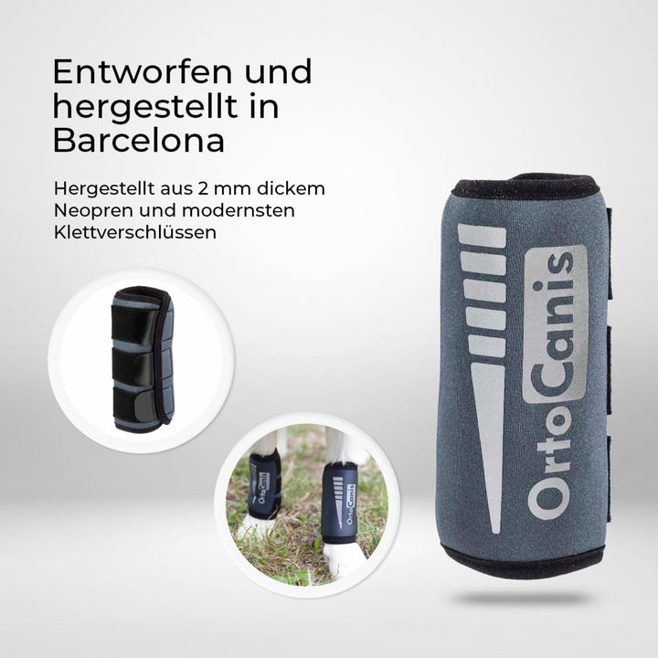 Ortocanis - Karpalgelenk-Bandage für Hund - Arthrose, Bänder- und Sehnenverletzungen oder Agility-Hu