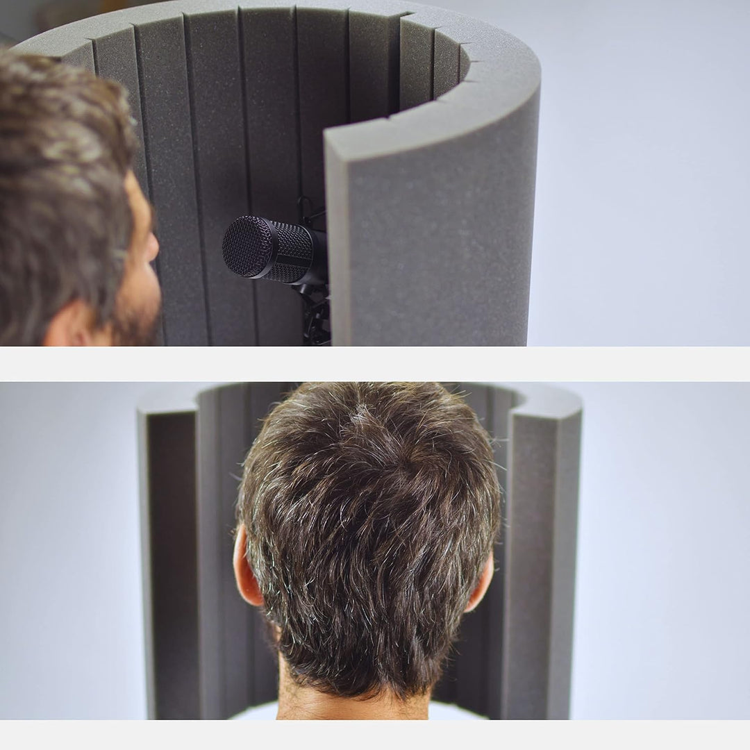 ACOUSPANEL Micscreen für Mikrofon Schallschutz Isolations schild Akustischer Akustikschaum Schaumsto