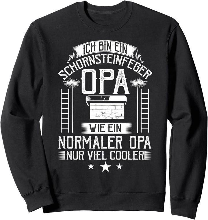 Kaminfeger Schornsteinfeger Kostüm Essenkehrer Kaminkehrer Sweatshirt