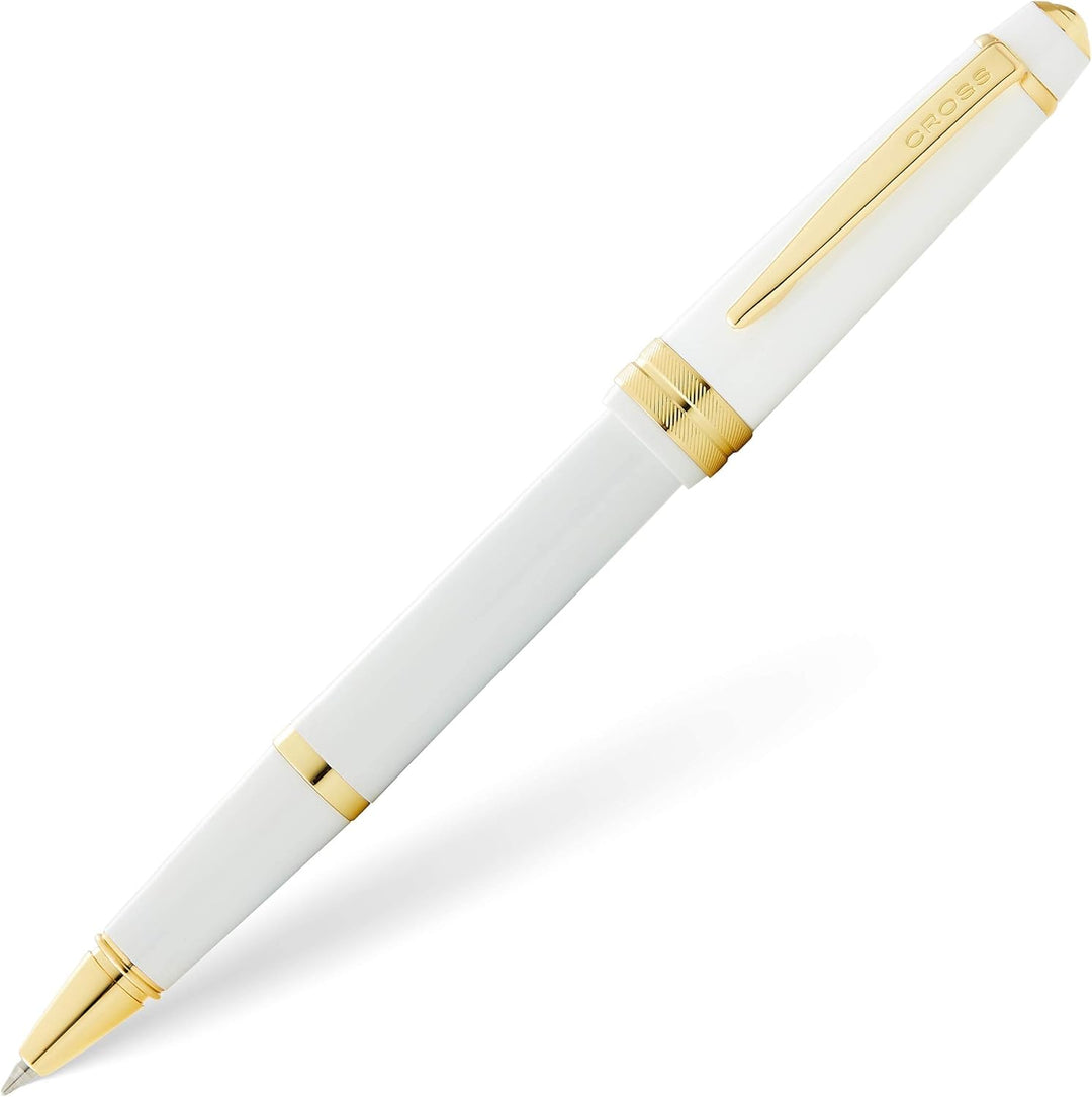 Cross Bailey Light Rollerball (Strichstärke F, Schreibfarbe: schwarz, inkl. Geschenkverpackung) Weis