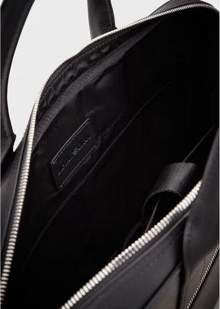 Emporio Armani herren Aktentasche black