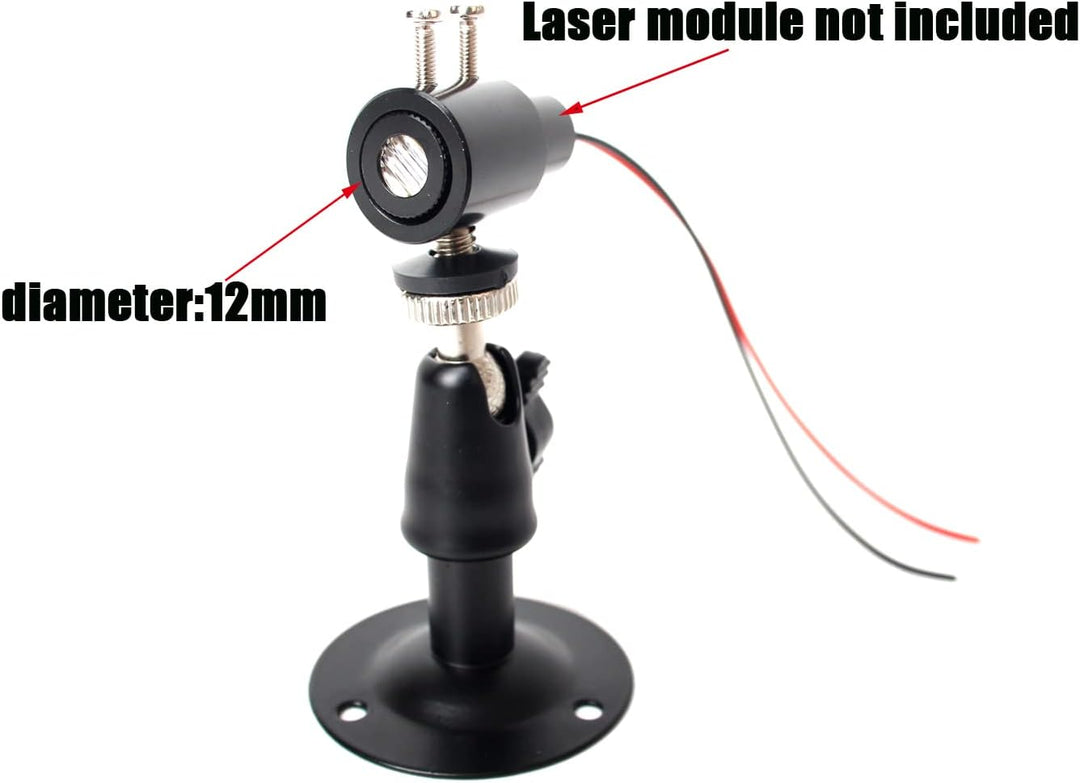 Halterung für Laserpositionierung Befestigungswinkel für Lasermodul Lasermodulhalterung Halterung mi