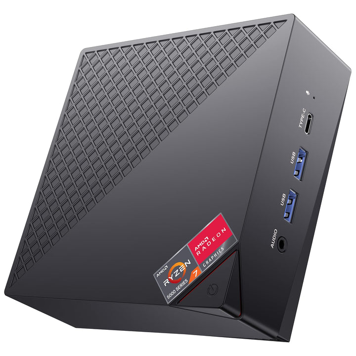 ACEMAGICIAN AM06 Pro Mini PC, AMD Ryzen 7 5800U (8C/16T, bis zu 4.4Ghz),16GB DDR4 512GB NVME SSD Min
