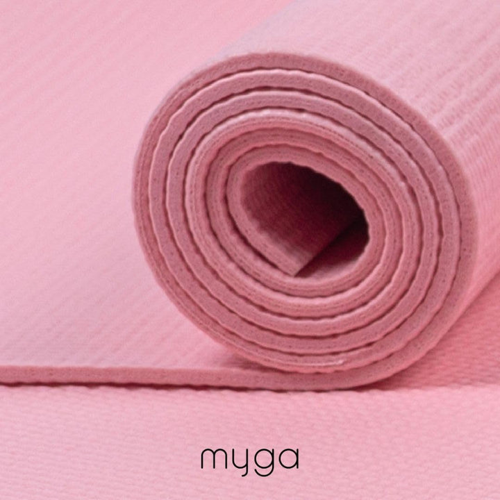 Myga Yoga-Starter-Set – Yogamatte, Yoga-Blöck Ziegel &amp; Metall D-Ring Yoga-Gurt – Starter Kit für Anf