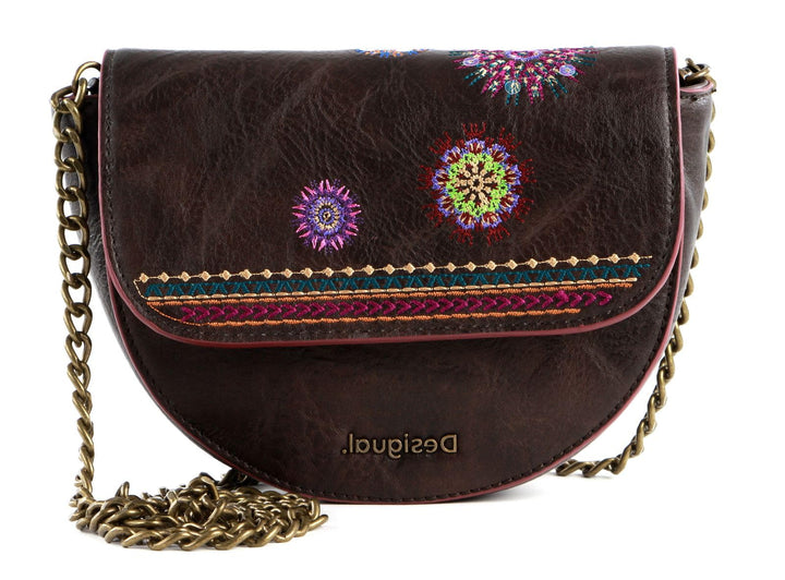 Desigual Womens Accessories PU Bag Belt, Brown, U