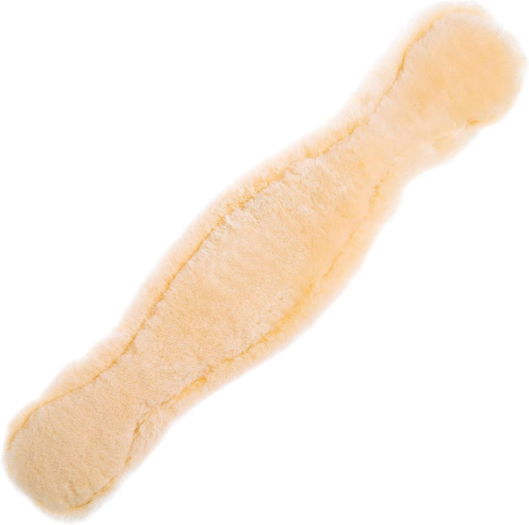 Merauno® Lammwolle Western Mondgurt Sattelgurt, aus Qualitäts Merino Lammwolle, Spezielle Anatomisch