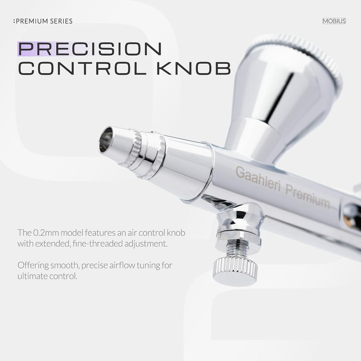 Gaahleri Airbrush Premium Serie GHPM-Mobius 0,2mm