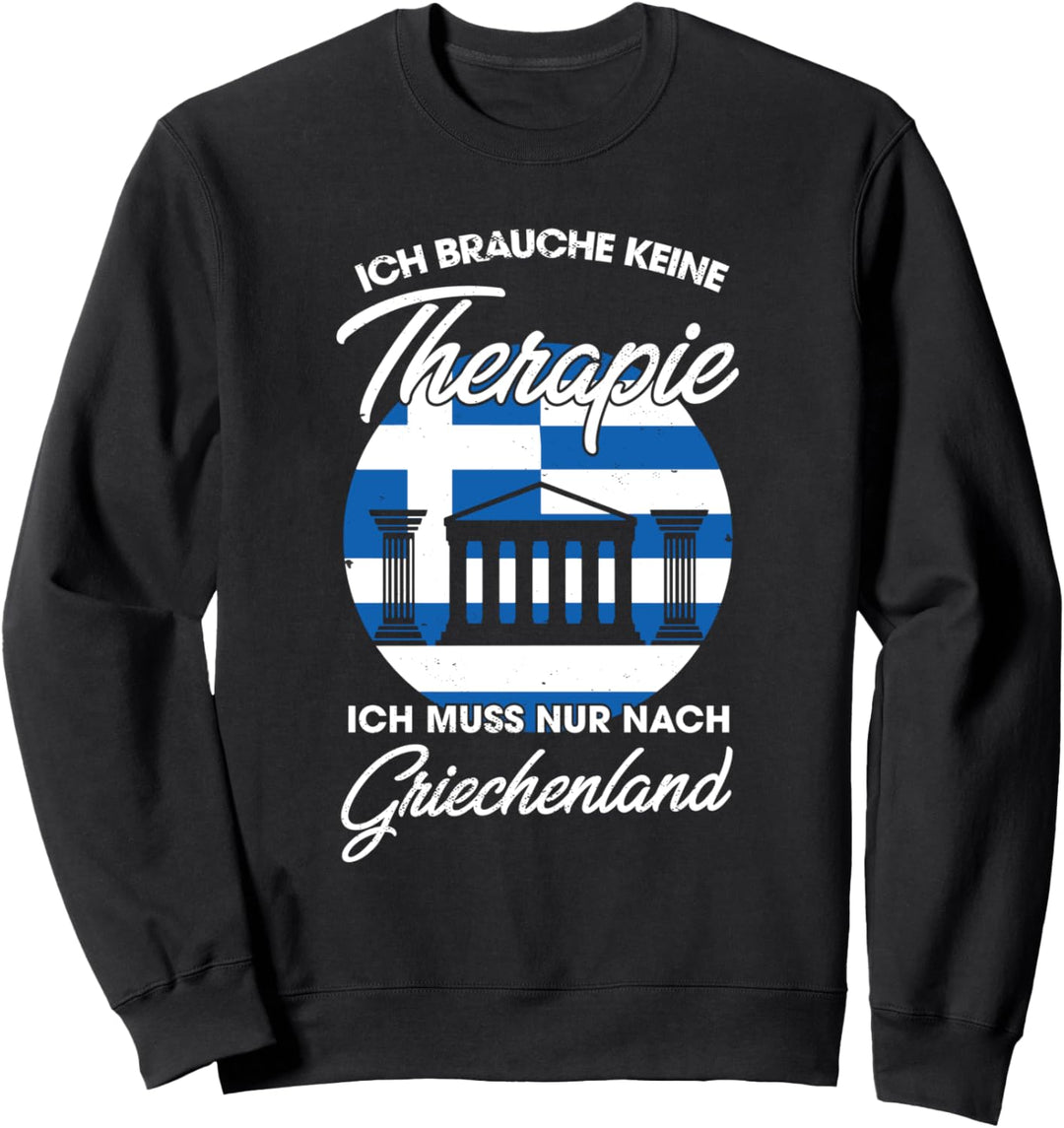 Griechische Flagge I Griechenland Urlaub I Griechenland Sweatshirt