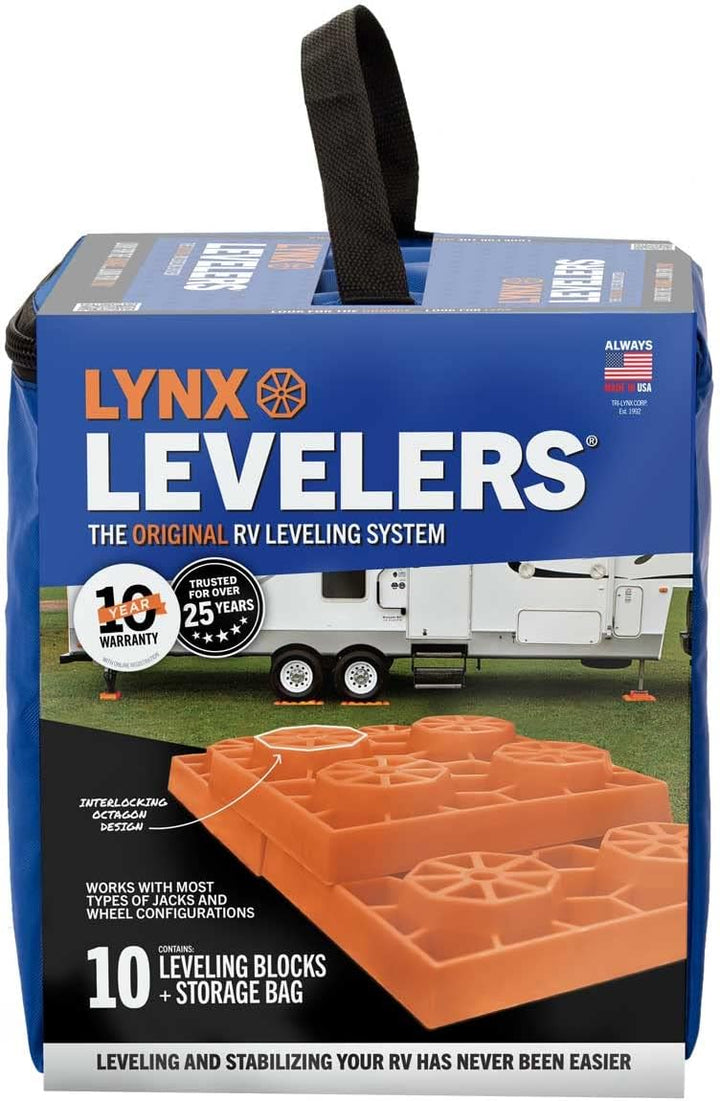 Tri-Lynx 00015 Ausgleichs- und Stützplattenset für Wohnmobile, 10er Pack Tri-Lynx 00015 Nivellierer,