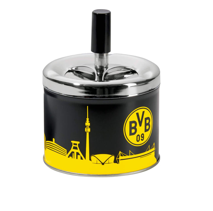 Borussia Dortmund BVB Aschenbecher mit Deckel Single, Single