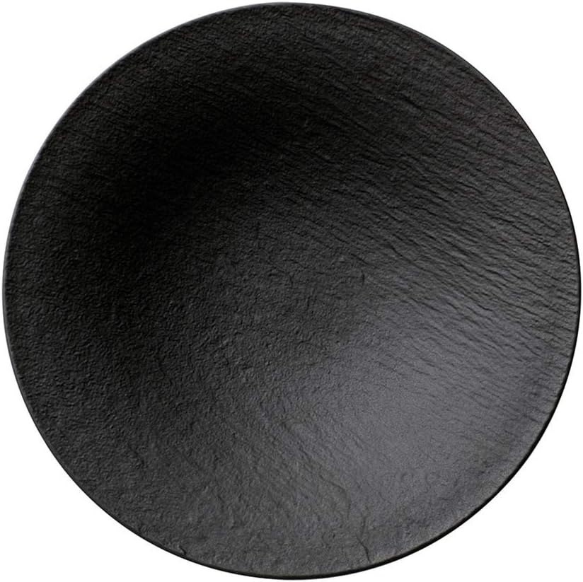 Villeroy & Boch Manufacture Rock Suppenschale 28cm 6er Set schwarz grau Porzella