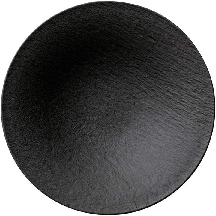 Villeroy & Boch Manufacture Rock Suppenschale 28cm 6er Set schwarz grau Porzella