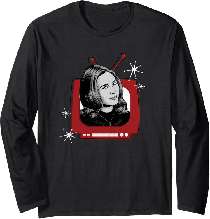 Marvel WandaVision Wanda TV Langarmshirt