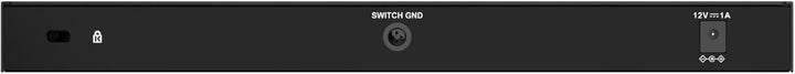 D-Link DGS-1016S 16-Port Unmanaged Gigabit Switch (ohne Lüfter, Low Profile Metallgehäuse, Desktop /