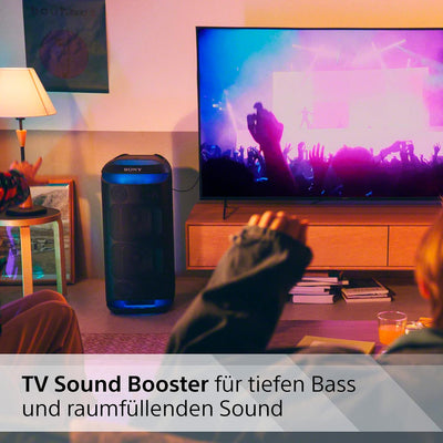 Sony SRS-XV800 - Bluetooth, Party Box Lautsprecher, Kraftvoller 360° Sound, tragbar, 5 Front-/2 Rück