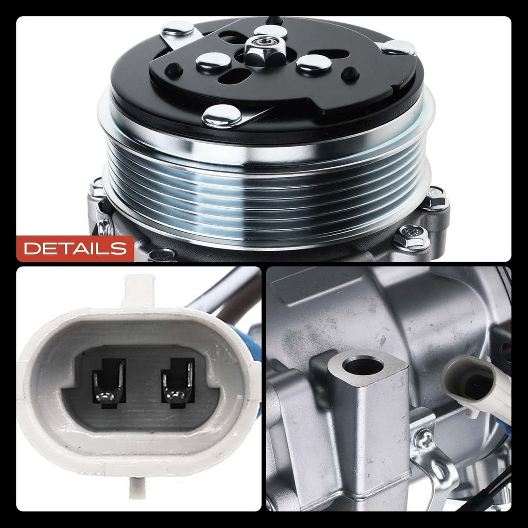 Frankberg Klimakompressor Klimaanlage Kompatibel mit Combo 1.2L 2005-2011 Corsa C F08 F68 1.2L 2003-