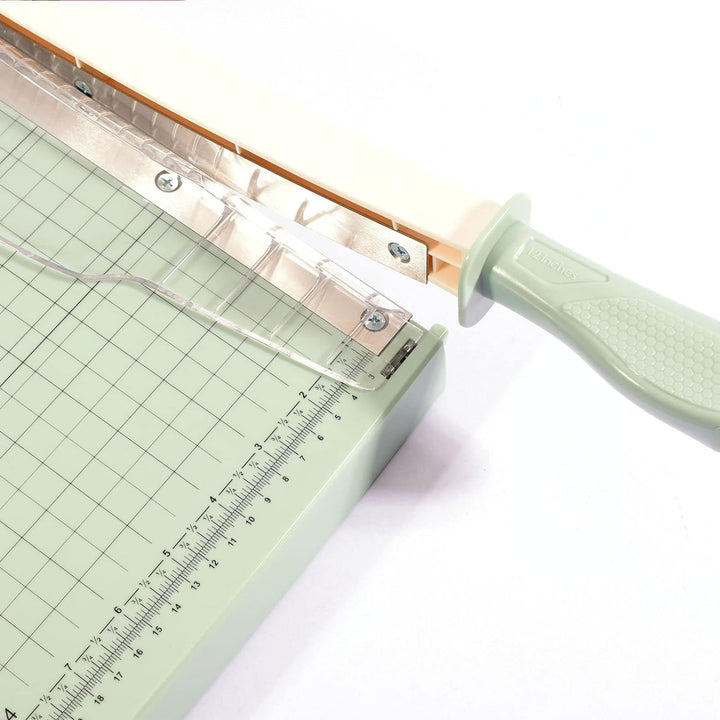Vaessen Creative Hebelschneider 30cm Offwhite (Mintgrün)