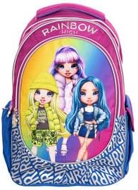 Goldkids Set 9er Rainbow High Motiv Schulranzen Ranzen Federmappe Turnbeutel Brotdose Trinkflasche S