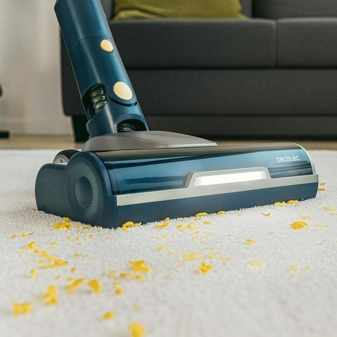 Cecotec Kabelloser Staubsauger Besen mit Selbstentleerungsbasis Conga Rockstar RZ90 AI AquaPet Flex