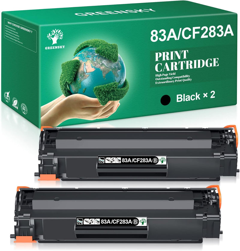 GREENSKY CF283A Toner Kompatibel für HP CF283A 83A Toner für HP Laserjet Pro M201dw M201n für HP Las