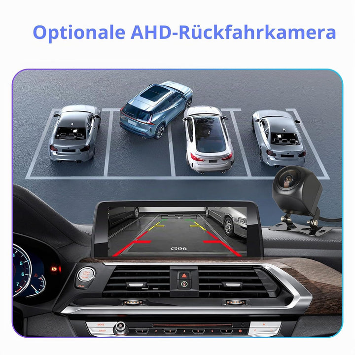 EZoneTronics Wireless CarPlay &amp; Android Auto Retrofit Kit Decoder Box für BMW mit EVO MGU ID5 ID6 ID